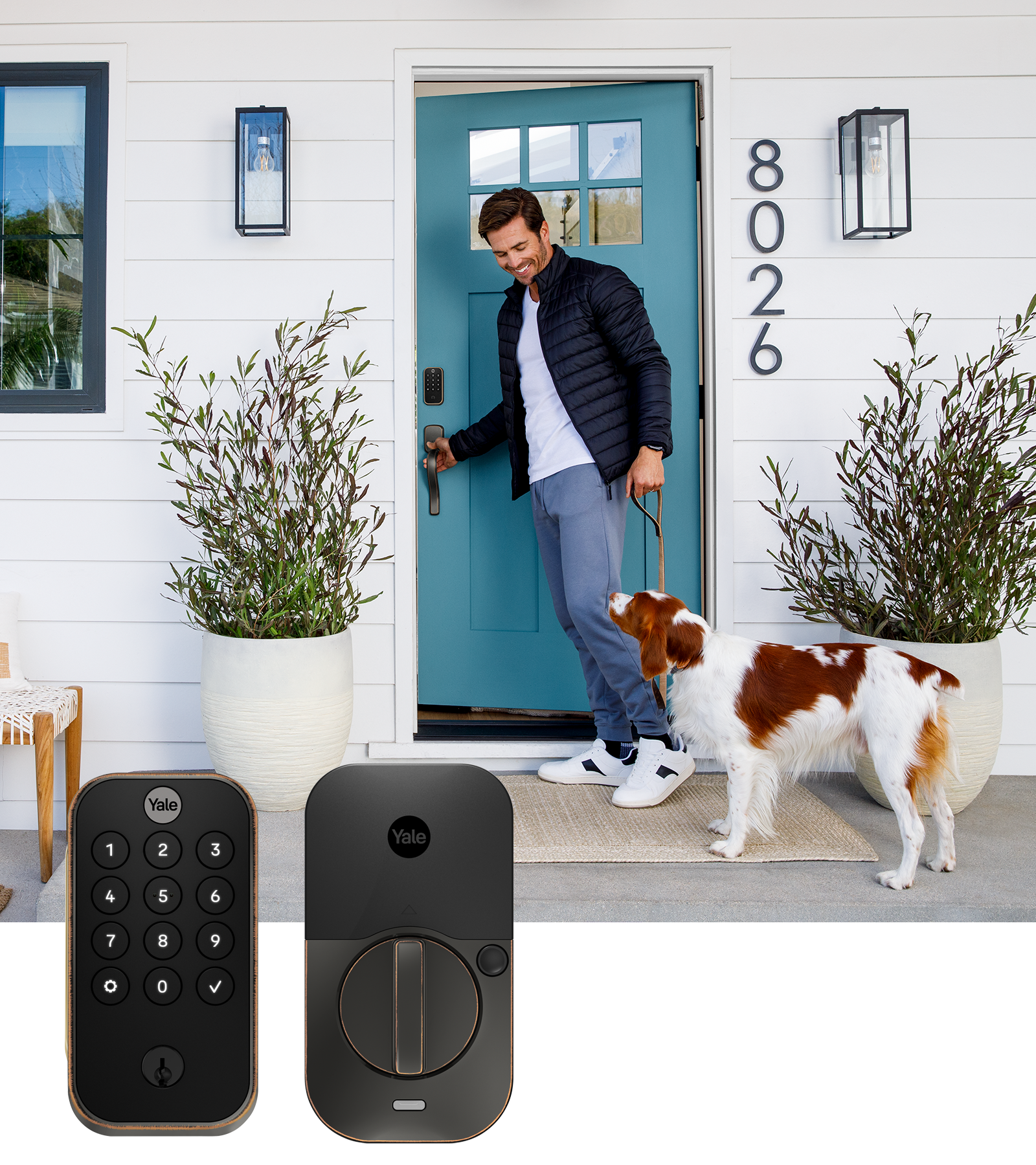 Yale Assure Lock 2 Keypad with Wi-Fi in Oil Rubbed Bronze
